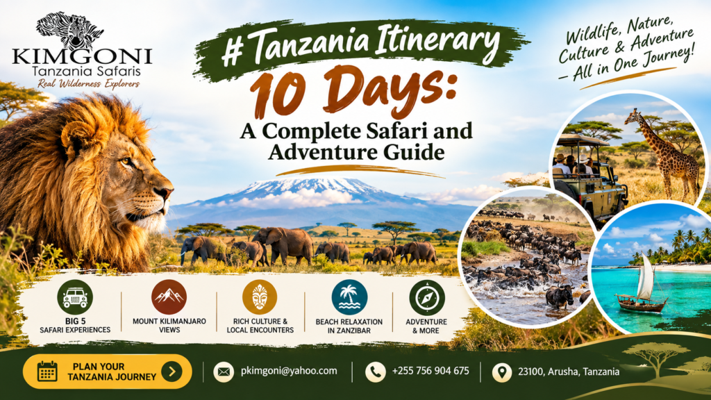 Tanzania Itinerary 10 Days