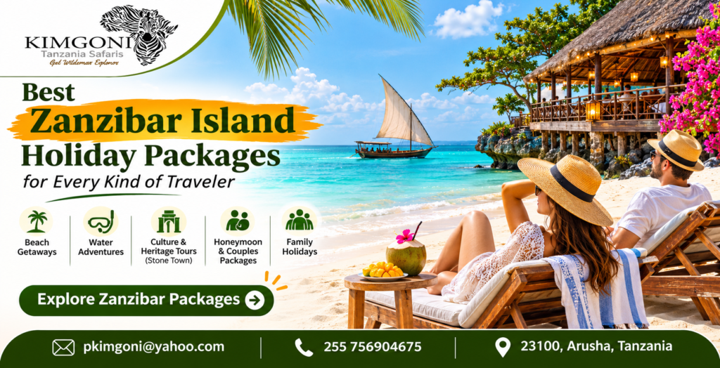 Zanzibar Island holiday packages