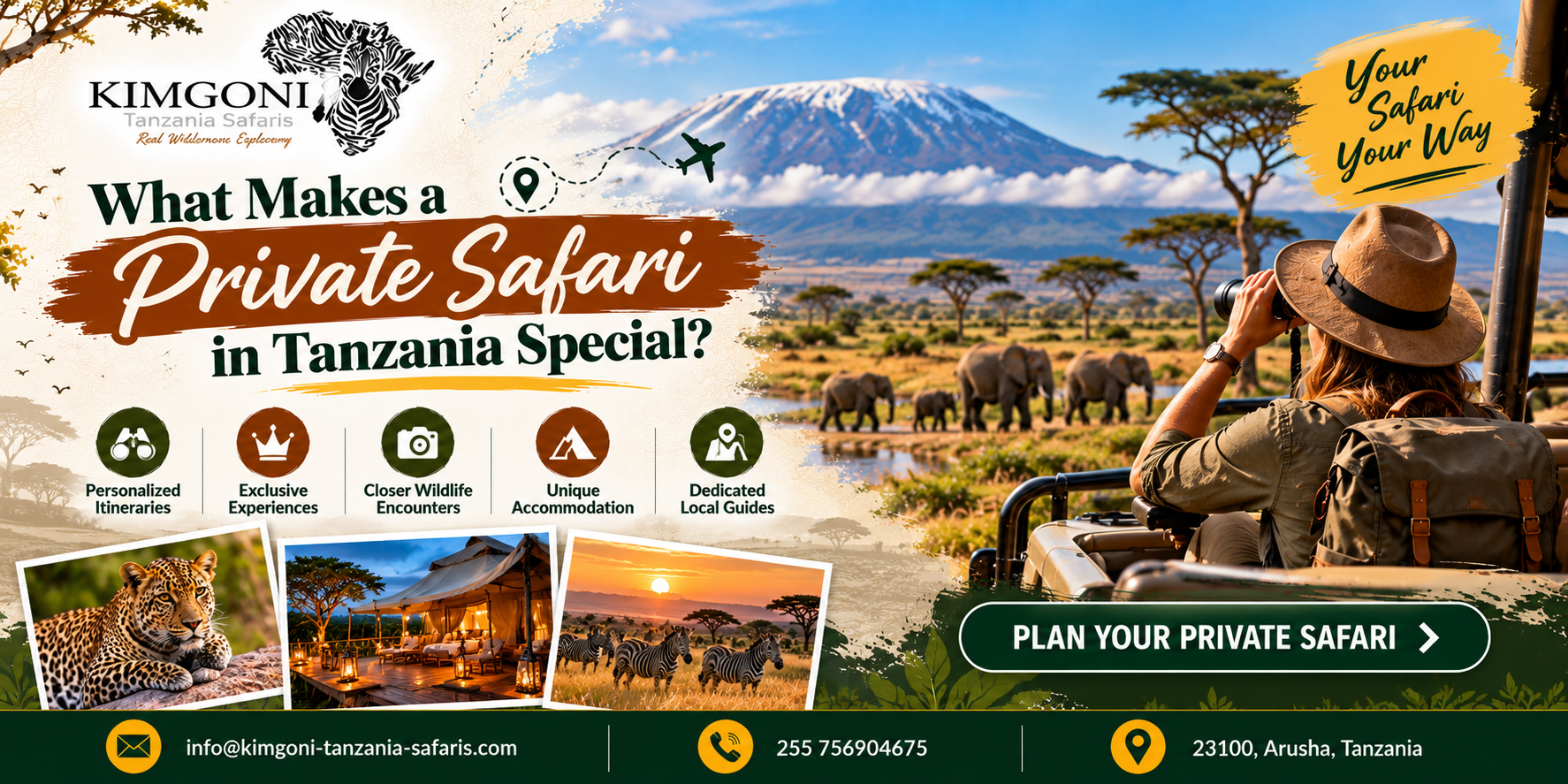 Private tanzania safaris