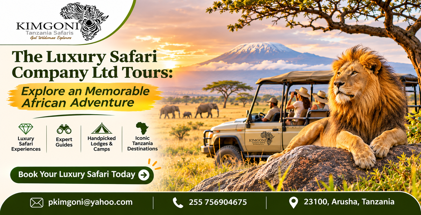 Luxury Safari Company Ltd Tours